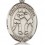 St. Christopher Wresting Oval Medal (large)
